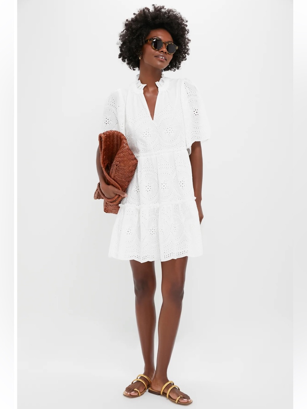Tuckernuck White Eyelet Crawford Dress